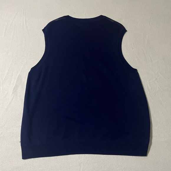 Payne Stewart Mens Sweater Vest Medium Golf Diamond Pattern - Picture 7 of 8